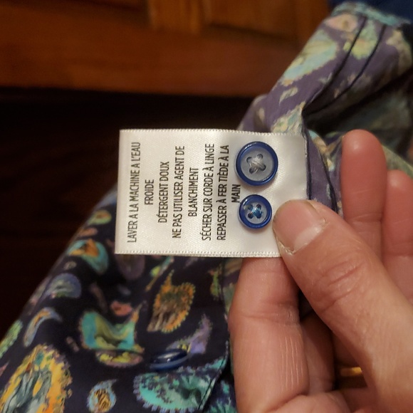 ROBERT GRAHAM 4XL Multicolor Animal House Paisley Shirt - Picture 11 of 13